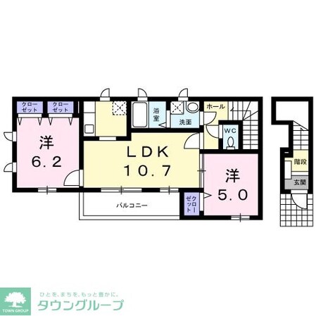 メゾン・アコールの物件間取画像